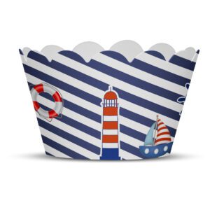 Korpice za mafine mali mornari