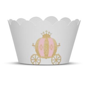 Korpice za mafine zlatne kočije