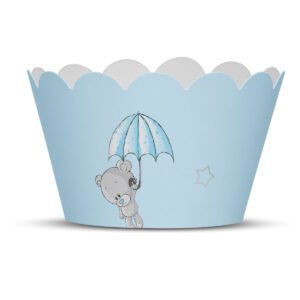 Korpice za mafine meda sa kišobranom