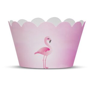 Korpice za mafine flamingo