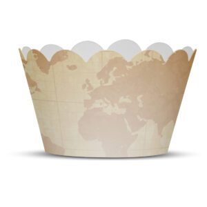 Korpice za mafine mapa