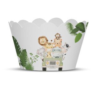 Korpice za mafine safari družina