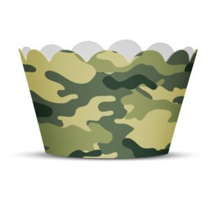 Korpice za mafine maskirna