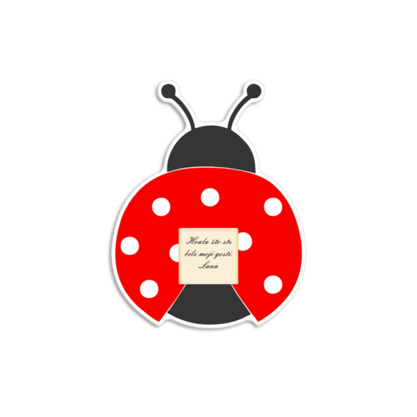 Toper čoko Ladybug mockup