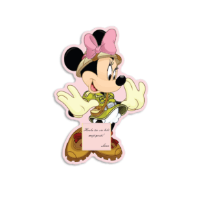 Zahvalnica sa čokoladicom mini maus safari