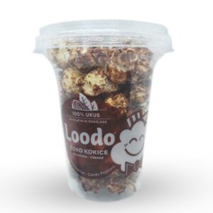 Slatke kokice u čaši