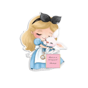 Zahvalnica sa čokoladicom Alisa