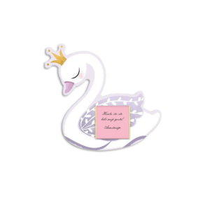 Zahvalnica sa čokoladicom labud II