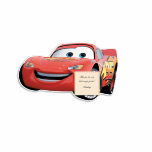 Zahvalnica sa čokoladicom auto Munja