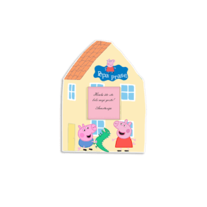 Zahvalnica sa čokoladicom kuća Pepa Prase - Slika 1