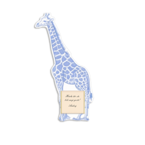 Zahvalnica sa čokoladicom safari dezen II - Slika 1