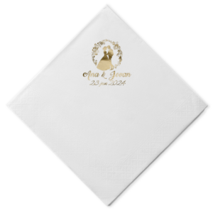 Štampane salvete venčanje 1