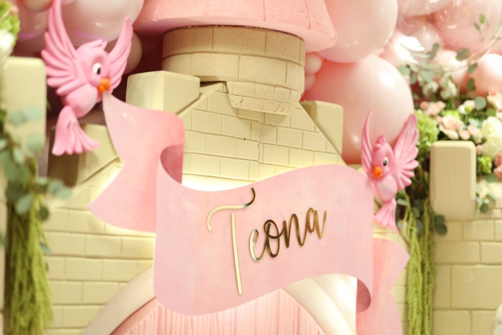 Dekoracija za Prvi Rođendan - Pepeljuga