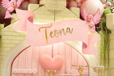 Dekoracija za Prvi Rođendan - Pepeljuga