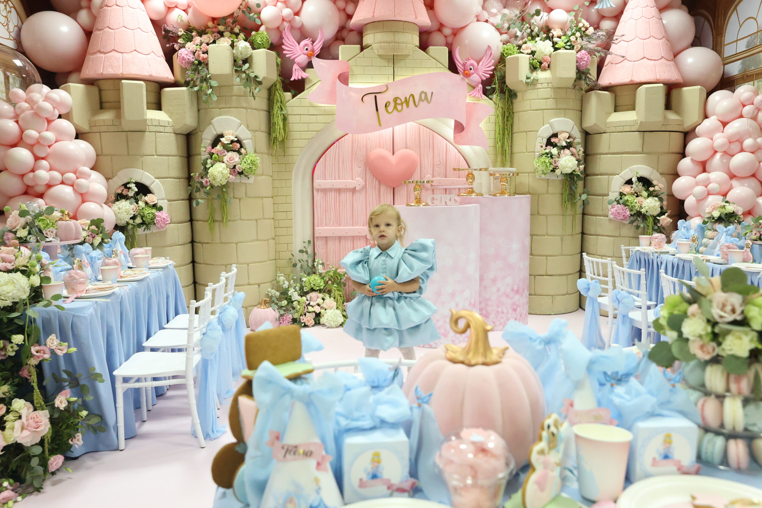 Dekoracija za Prvi Rođendan - Pepeljuga