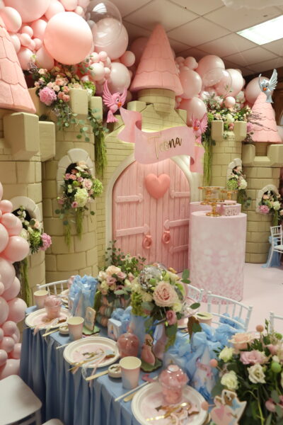 Dekoracija za Prvi Rođendan - Pepeljuga