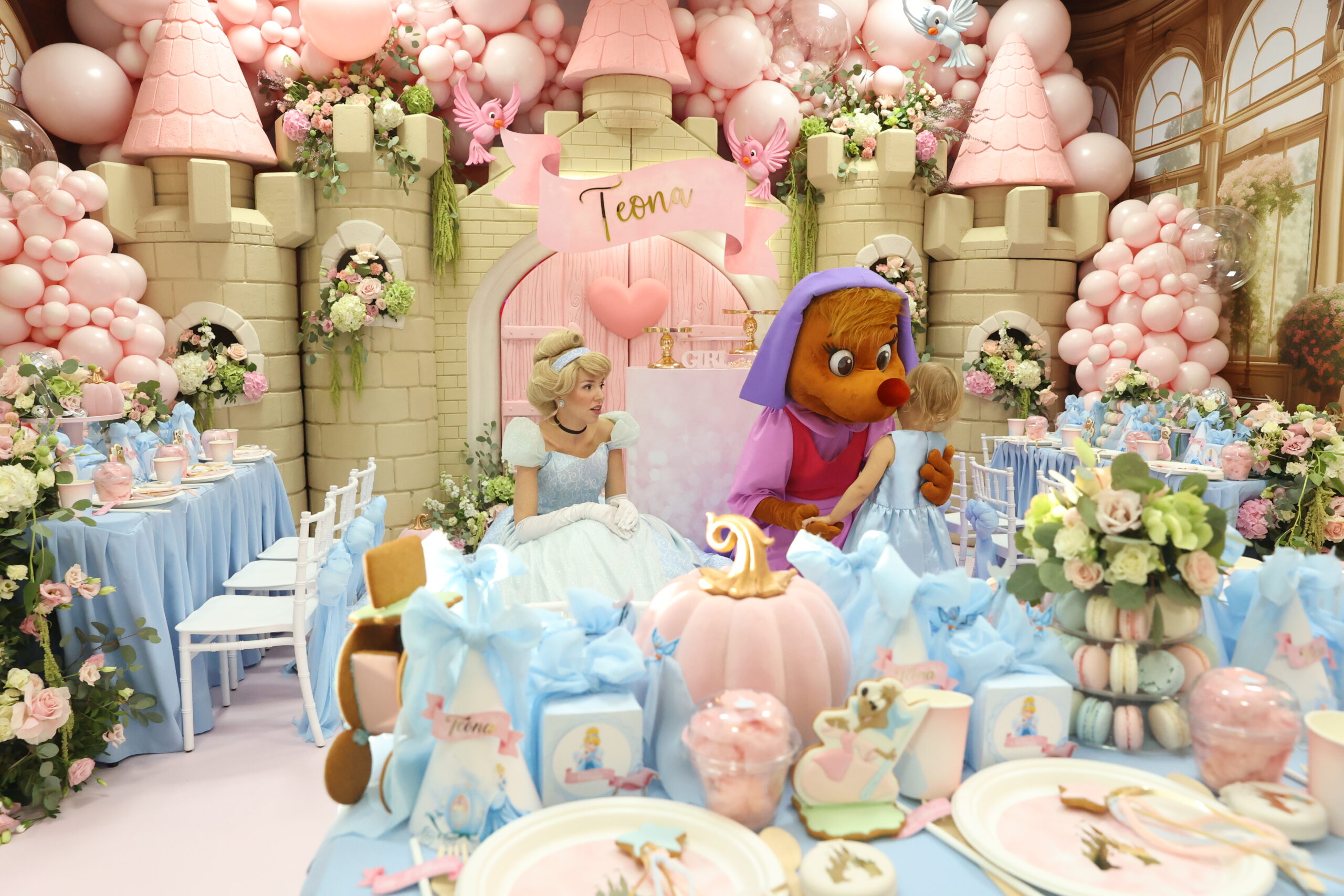 Dekoracija za Prvi Rođendan - Pepeljuga