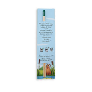 Zahvalnica sa eko olovkom kapibara