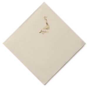 Štampane salvete žirafa 2