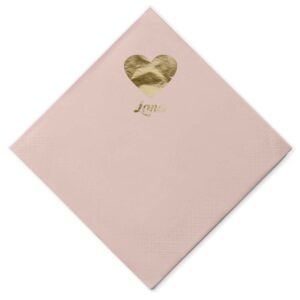 Štampane salvete srce