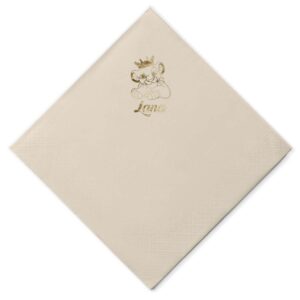 Štampane salvete simba sa krunom