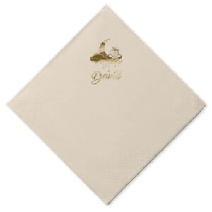 Štampane salvete meda na mesecu 2