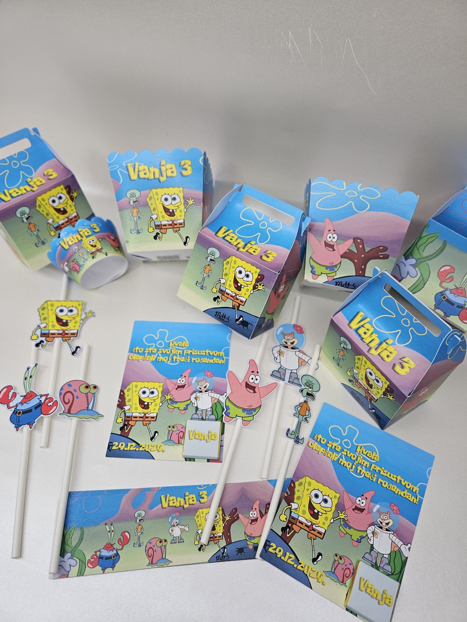 Party Oprema Sunđer Bob Kockalone