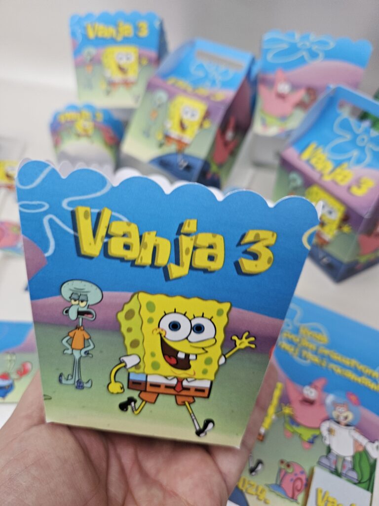 Party Oprema Sunđer Bob Kockalone