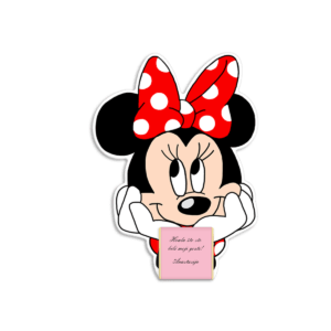 Zahvalnica sa čokoladicom mini maus VIII