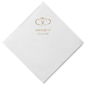 Štampane salvete dva srca