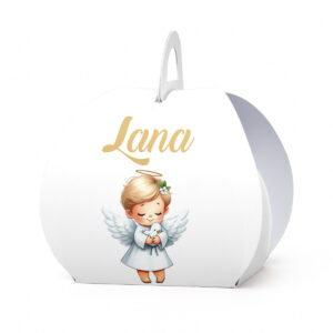 Kutijica za poklone ovalna anđeo