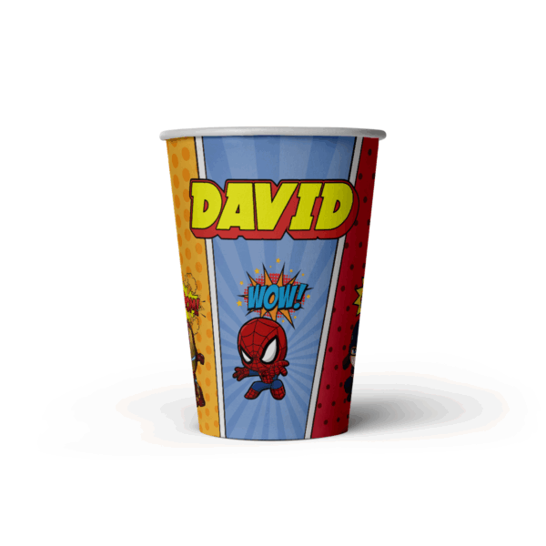 omot za čaše B4 marvel baby 2