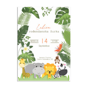Pozivnica safari I