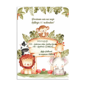 Pozivnica safari III