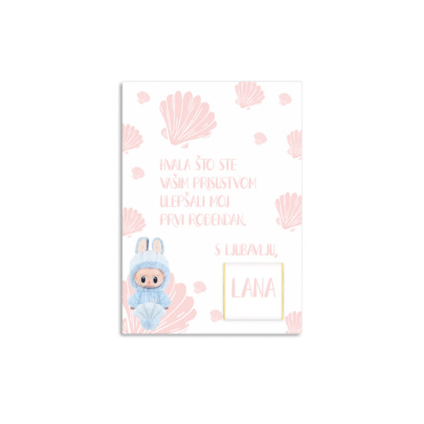 Zahvalnica merbubu mockup