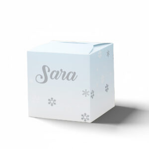 Kutija kockica pahulje