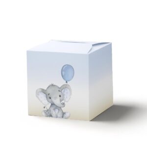 Kutija kockica slonče sa balonom