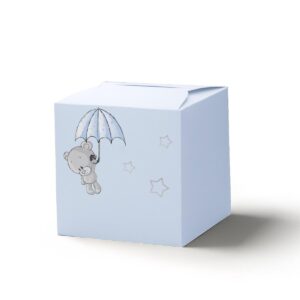 Kutija kockica meda sa kišobranom