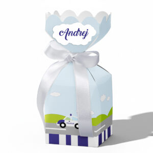 Kutija polu bombonica policija