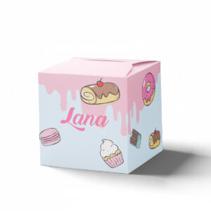 Kutija kockica kolačići