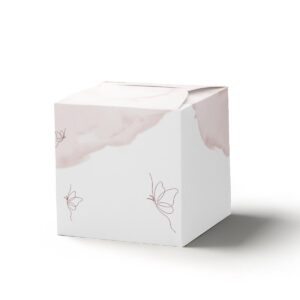 Kutija kockica leptir