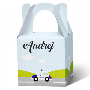 Kutija torbica policija