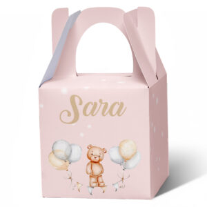 Kutija torbica meda sa balonima