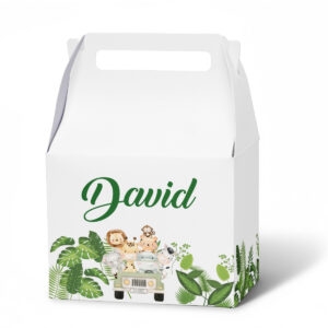 Kutija sa ručkom safari družina