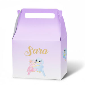 Kutija sa ručkom ptičice