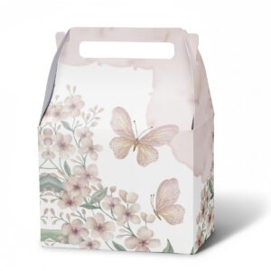 Kutija sa ručkom Leptir među cvetovima