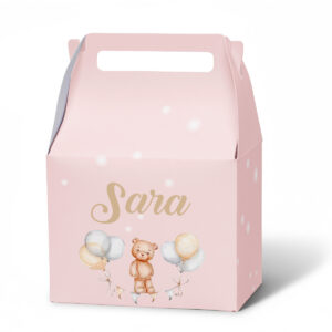 Kutija sa ručkom meda sa balonima