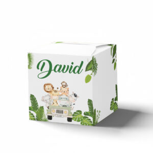 Kutija kockica safari družina