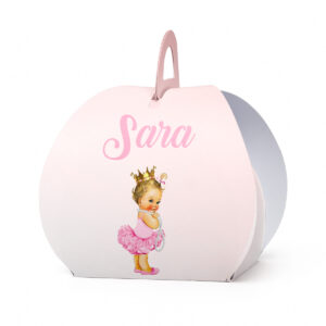 Kutijica za poklone ovalna beba princeza