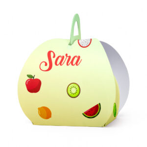 Kutijica za poklone ovalna voćkice